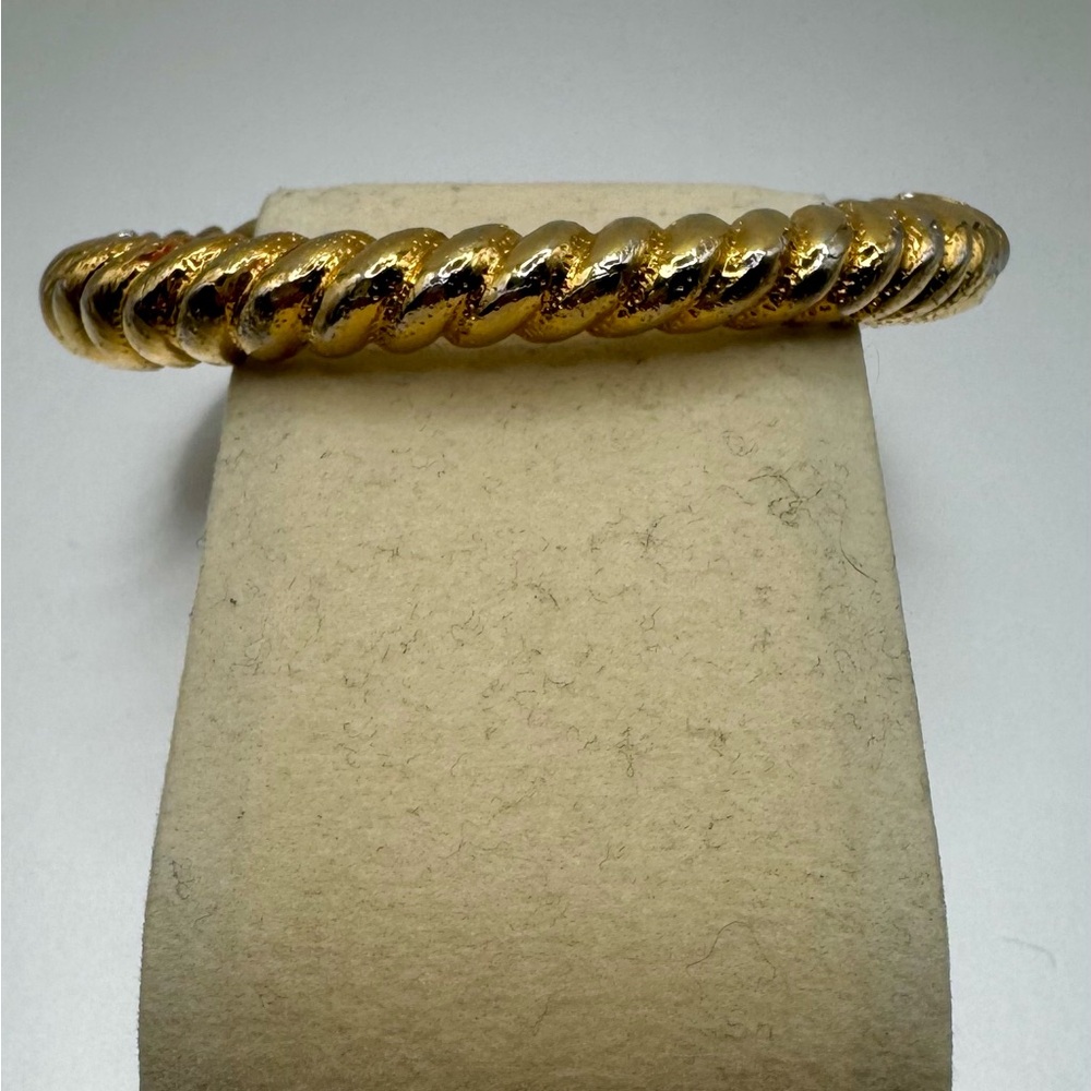 Camrose & Kross JBK Gold and Blue Bangle Bracelet - Picture 4 of 12